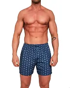 Pánské boxerky Cornette Comfort 002/213 M-2XL námořnická modrá S