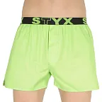 Pánské trenky Styx sportovní guma zelené (B1069) XL