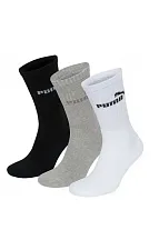 Pánské ponožky Puma 883296 Crew Sock A'3 35-46 white 35-38