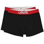 Pánské boxerky 2Pack  37149-0272 černá - Levi's S