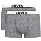 Pánské boxerky 2Pack 37149-0388 šedá - Levi's L