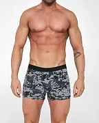 Pánské boxerky MILITARY 296 grafit XXL