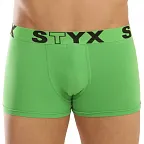 Pánské boxerky Styx sportovní guma zelené (G1069) XL