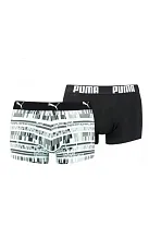 Pánské boxerky 935034 Everyday - Puma bílo-černo-šedá M