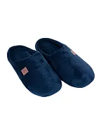 Yoclub Pánské velurové pantofle OKL-0058F-1900 Navy Blue 40-41