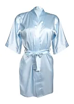 Dámský župan DKaren Housecoat 90 Baby Blue XS baby blue