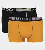 Boxerky Sloggi men GO ABC Natural Hipster C2P tmavě modrá kombinace (M008) 000S