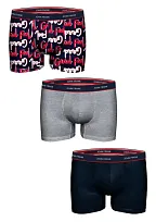 Pánské boxerky John Frank JF3BFG02 3Pack Dle obrázku XL