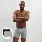 Pánské sportovní boxerky 2 ks DIM 3D FLEX AIR LONG BOXER 2x - DIM - šedá M