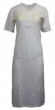 Dámská noční  košile F1032 - Prako  bílá S
