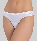 Tanga Sexy Angel Spotlight String - Triumph hedvábně bílá (00GZ) 042