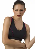 Sportovní podprsenka Maríemeili Crop Top Černá S