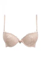 Podprsenka push-up Lace 162394 CC204 03050 tělová - Emporio Armani tělová 80D