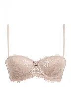 Podprsenka Lace 163181 CC204 03050 tělová - Emporio Armani tělová 80C