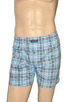 Boxerky Cornette Comfort 008/69 4XL-5XL modrá-šedá 4XL