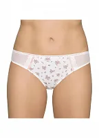 Dámská tanga L-1157ST - LAMA BÍLÝ SALMON XL