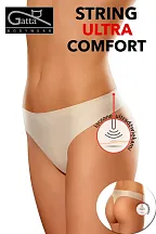 Dámská tanga 1589s ultra comfort beige - GATTA Béžová L