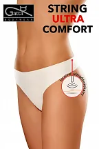 Dámská tanga 1589s ultra comfort white - GATTA Bílá S