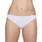 Dámské kalhotky MINI BIKINI L-400MB-01 3-pack Bílá L