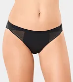 Dámské kalhotky S Symmetry Brazil Panty - Sloggi černá (0004) 044