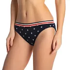 Dámské kalhotky MINI BIKINI L-1297MB tmavě modrošedá XL