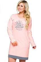 Noční košile Viva 2016 pink růžová 6XL