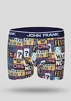 Pánské boxerky John Frank JFBD205 Dle obrázku M