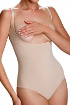 Stahovací body Vincenta beige - ELDAR Béžová XL