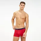 Boxerky UM0UM01367-611 červená - Tommy Hilfiger červená XL