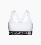 Podprsenka bez kostice QF5577E-100 bílá - Calvin Klein bílá L