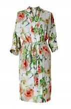 Dámský župan Kimono  Ellie 1554 0001 - Vestis  květinový vzor M