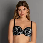 Cassie Top Bikini - horní díl 001 černá - RosaFaia 38F