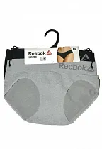 Dámské kalhotky Reebok 9376 Seamless A'2 šedá-černá 42