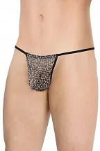 Pánské tanga 4531 - Soft Line panter uni