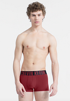 Boxerky NB1042A-6YD tmavě červená - Calvin Klein tmavě červená S