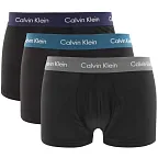 Boxerky3pcs U2664G-SZM černá - Calvin Klein černá S