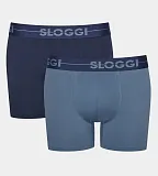 sloggi men Go Short C2P - BLUE - DARK COMBINATION - SLOGGI BLUE - DARK COMBINATION - SLOGGI 4