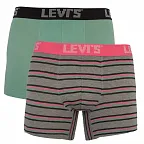 2PACK pánské boxerky Levis vícebarevné (905028001 001) L