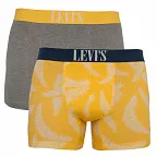 2PACK pánské boxerky Levis vícebarevné (905025001 002) XL