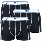 3PACK pánské boxerky Champion černé (Y081T) XL