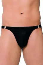 Pánská tanga 4432 black černá M