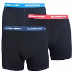 3PACK pánské boxerky Bjorn Borg černé (9999-1028-90012) M