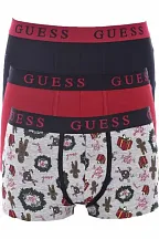 Boxerky 3pcs U0BG18 JR003-F7NJ vícebarevná - Guess vícebarvná XL