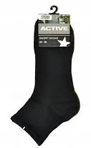 Pánské ponožky 16350 Active Short Socks - WiK černá 43-46