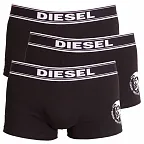 3PACK pánské boxerky Diesel černé (00SAB2-0TANL-01) L