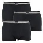 3PACK pánské boxerky Jockey černé (17302913 999) L