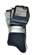 Pánské ponožky WiK art.7021 Thermo Socken Men A'3 tmavě modrá-tmavě šedá-šedá 43-46