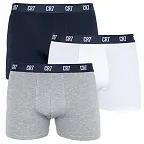 3PACK pánské boxerky CR7 vícebarevné (8100-49-2701) M