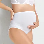 Seamless těhotenské kalhotky 1502 bílá - Anita Maternity S