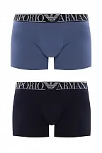 Boxerky 111769 0A720 16490 2pack modrá - Emporio Armani modrá M